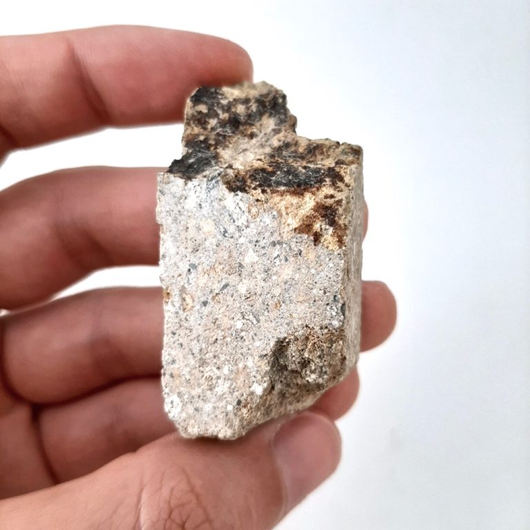 Suevite from Wanapitei, Canada. Meteorite impact.