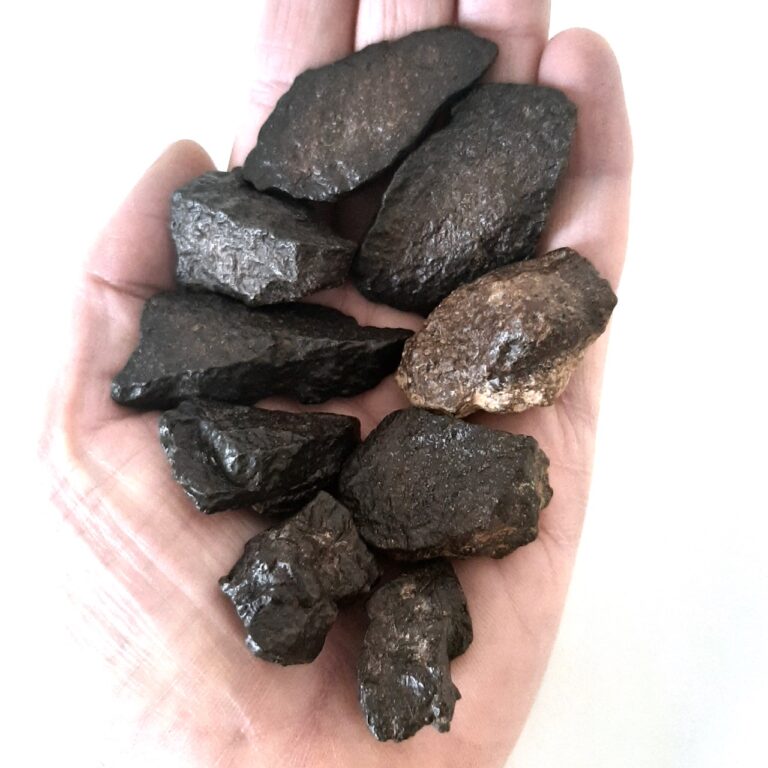 CO3 chondrite meteorite. Carbonaceous type. 9 pieces.