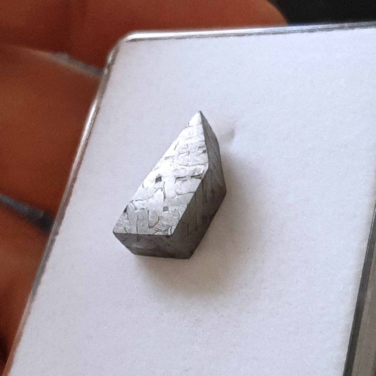 Cape York meteorite. Slice.