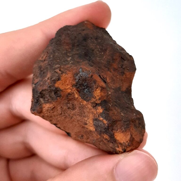 Boxhole meteorite. Australian iron with crater.