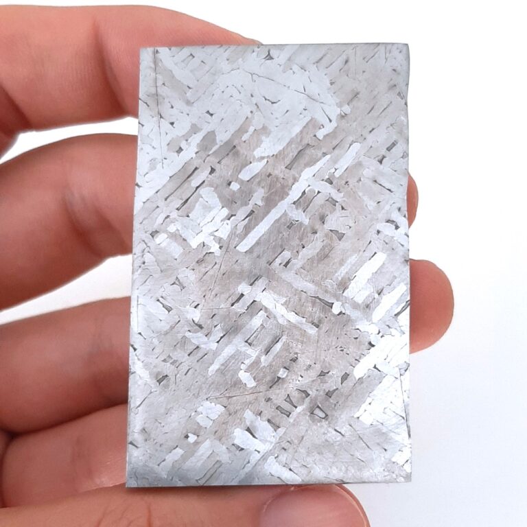 Cape York meteorite. 6x4 cm slice.
