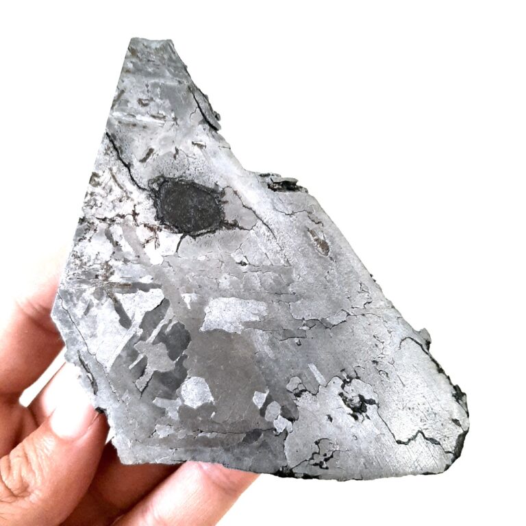 Canyon Diablo meteorite. Big slice.