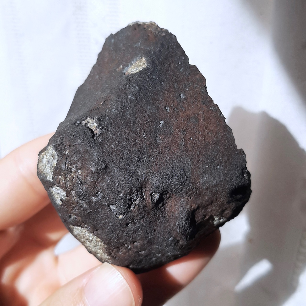 El Hassan Ould Hamed 002. Observed meteorite fall.