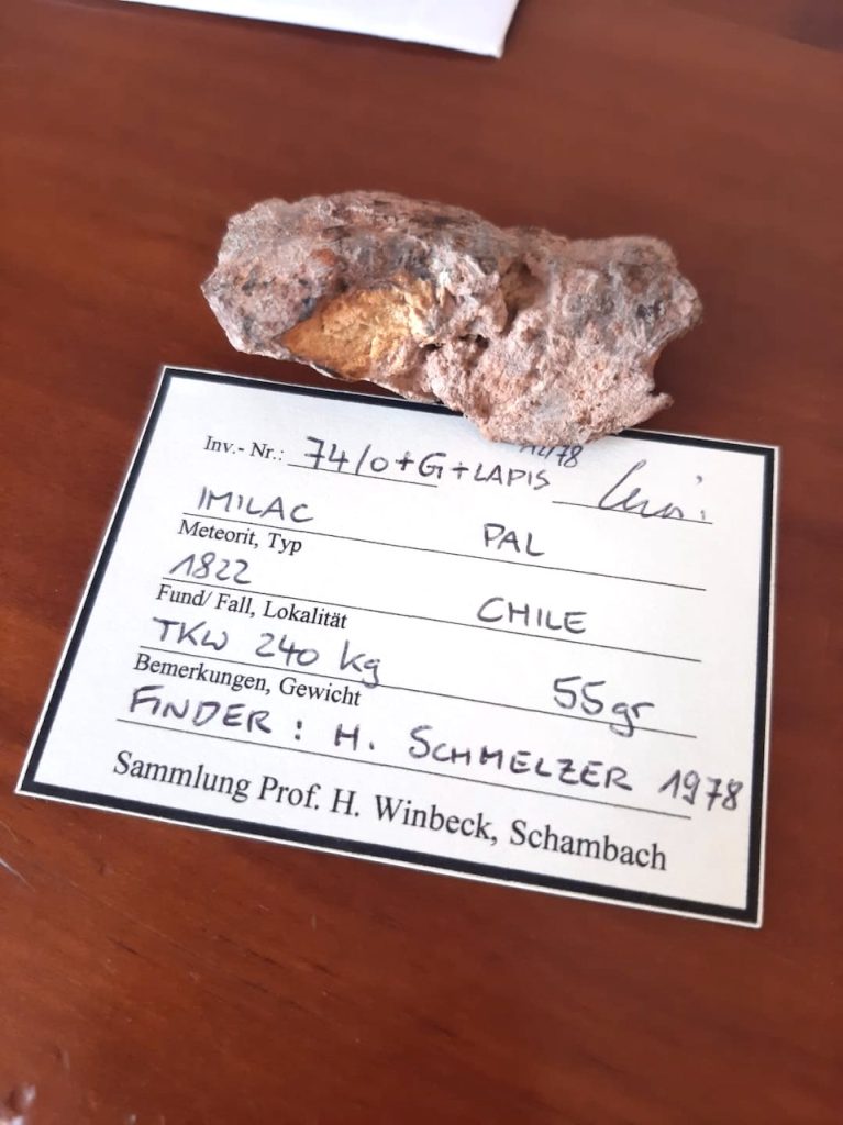 Meteorites for sale.